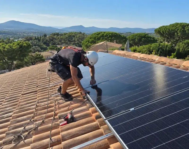Installateur panneaux solaires Mormoiron — pose photovoltaïque sur toiture