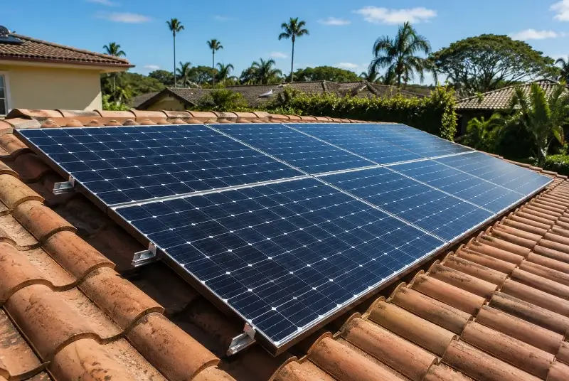 Installation de panneaux solaires à Mormoiron